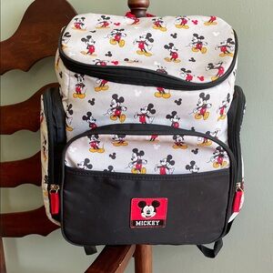 Disney Baby Red Backpack Diaper Bag